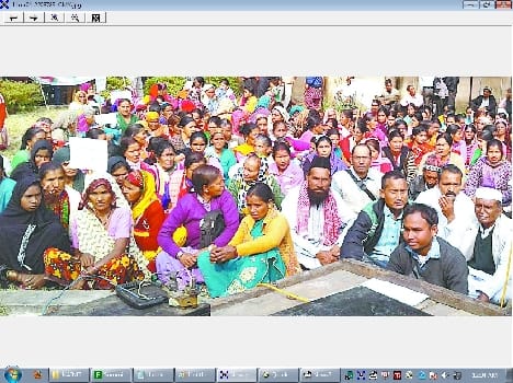 Forest villagers seeking to provide infrastructure